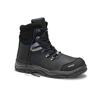 ELTEN Mason Pro Rubber Mid ESD S3 HI TYP 2 shoes, black - ELTEN