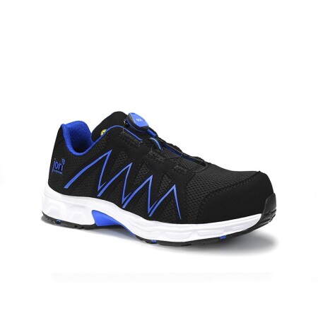 ELTEN Speedy Boa Black Blue Low ESD S1P shoes, black/blue - ELTEN