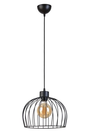 Elvin Modern Design Living Room Kitchen Bedroom Black Color Wire Single Chandelier E3124 - Modavize