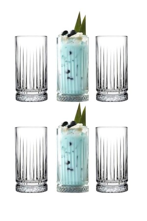 Elysıa 6-pack Long Drink Cocktail Soft Drink Glass 445cc ELYSIA520015I6 - Paşabahçe