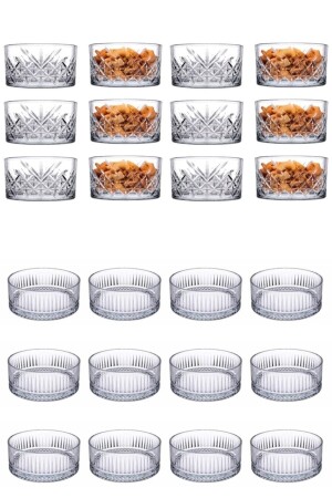 Elysıa Snack Bowl Set 12-piece 235 cc and 12-piece Timeless Bowl Set 235 cc 123TE123 - Paşabahçe
