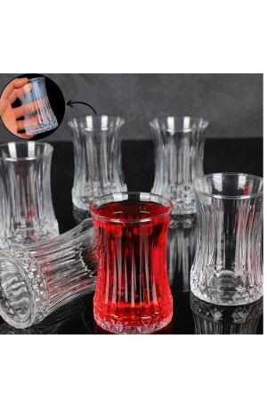 Elysia Tea Cup Riva Tea Saucer Set 24 Pieces - Paşabahçe