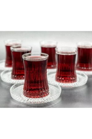Elysia Teetasse Teeservice Set 12-teilig Riva Teeteller Fma141642 Fma07282 RIVA TEESET1 - Paşabahçe