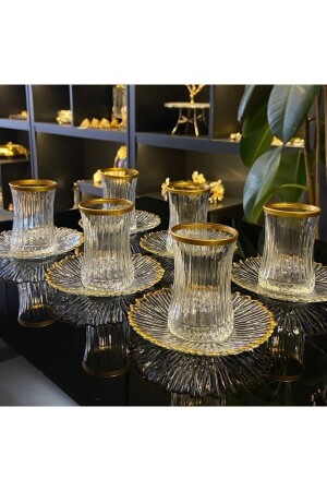 Elysia vergoldetes 12-teiliges Teeservice 7863756 - Paşabahçe