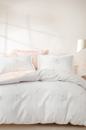 Ember Double Ranforce Duvet Cover Set - Powder YTSGRPIST-1590902 - Yataş