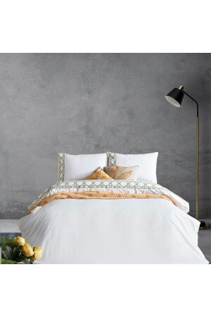 Embroidered Duvet Cover Set - Double - Ranforce - White PRA-8332419-5559 - CzyLife