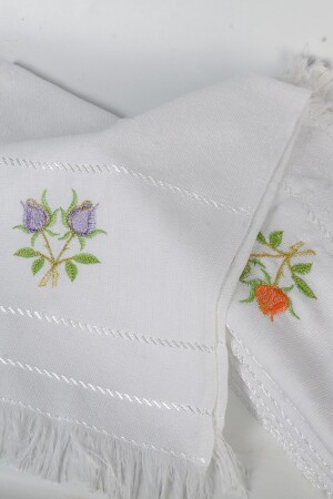 Embroidered Wedding Car Convoy Towel 12 Pieces 1608 - İRE MENSUCAT