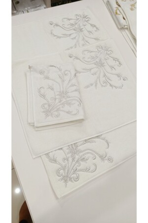 Embroidery Bathroom Mat Set 3 Piece Set 825185779 - incisecrethome