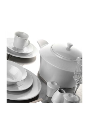 Emerald Without Decoration 53 Piece Dinner Set for 12 People KÜTAH. 0265 - Kütahya Porselen