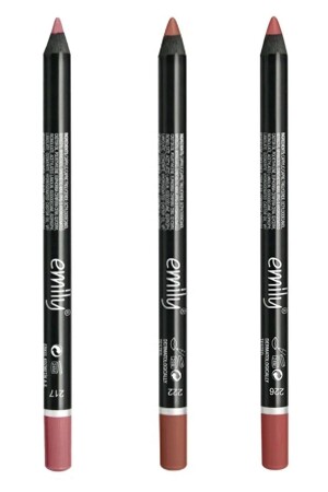 Emily Lip Pencil 3er-Pack Nr. 217-222-226 - Golden Rose