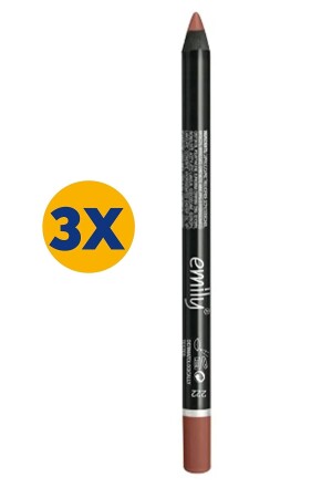 Emily Lip Pencil No: 222 3 Pieces - Golden Rose