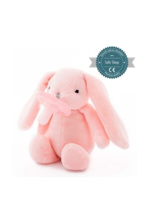 Schnuller Sleeping Companion Pink Rabbit mit Hygienebezug OI-01010005 / OI-01010005 - Oioi
