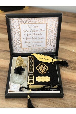 En Özel Hediye Canım Anneme Özel Anneler Günü Hediyesi- Kuran'i Kerim Set Özel Kutulu - Masalsı Concept