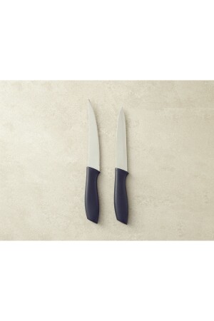 Ena Çelik 2-Piece Multi-Purpose Knife 22-Black - English Home
