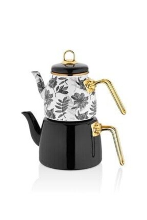 Enamel Luxury Teapot Set with Different Color Options 14897 - Paçi