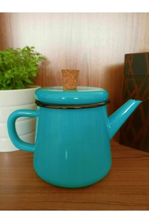 Enamel Teapot 850 Ml - Blue 153. 02. 02. 091 - roofdepo