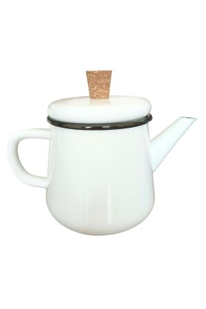 Enamel Teapot 850 ml White - Roofdepo