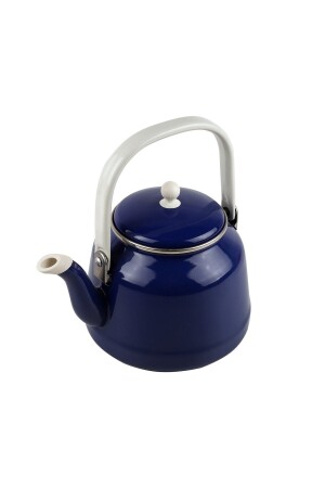 Enamel Teapot with Top Handle 1.5 Liter Dark Blue Dark Blue15 - ALEV