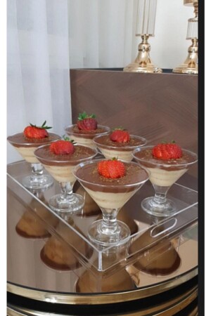 Enbulur Ozmrt Transparent Plexiglass Presentation Tray 35x25 Cm and 14x22 Plexiglass Presentation Tray (2 Items) 258866 - Genel Markalar