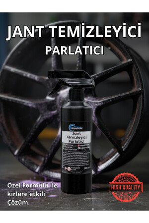 EngCar Care Jant Temizleyici Sprey - Yüksek Kalite Balata Tozu ve Demir Tozu Sökücü Temizleme Spreyi 500Ml - Halal