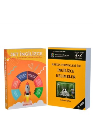 Englische Wörter und Jet-Englisch mit Gedächtnistechniken (Größe: 14 x 20 cm) Jet123 - Bayhan Yayıncılık