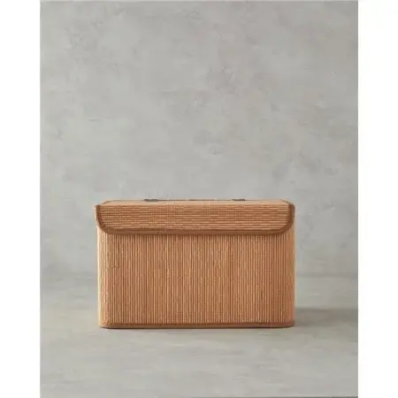 English Home Gina Bambu Saklama Kutusu 36x27x22 cm Açık Kahverengi - ENGLISH HOME
