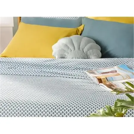English Home Petit Florets Double Bed Quilt Set 200x220 cm Dark Green - ENGLISH HOME