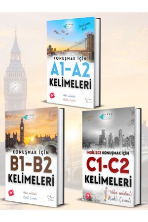 English Vocabulary from Beginner to Advanced Level (A-B-C LEVEL) (VIDEO LESSON BOOKS) - Erkan Önler Yayınları