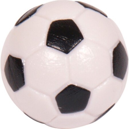 Engraved Buffalo soccer ball, black-white, 32mm - Buffalo