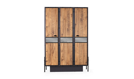 Enna 3 Door Wardrobe - Cadde Yıldız