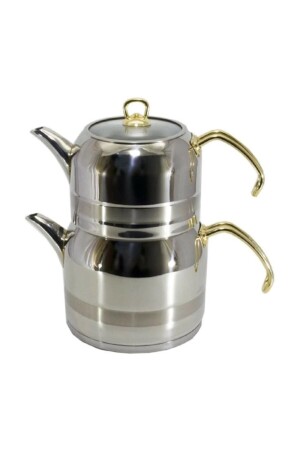 Enza Mini Gold Teapot - Kahramanlar