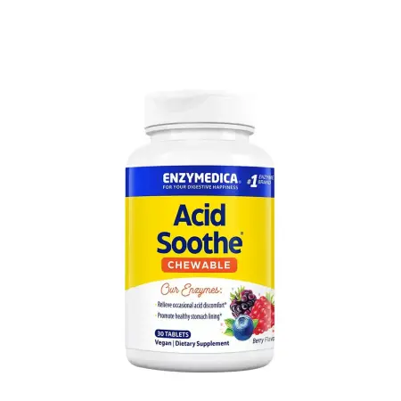 Enzymedica Acid Soothe® Chewable (60 Chewable Tablets, Berry) - Enzymedica
