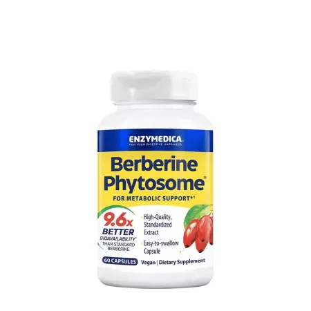 Enzymedica Berberine Phytosome® (60 Capsules) - Enzymedica