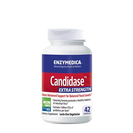 Enzymedica Candidase Extra Strength (42 Capsules) - Enzymedica