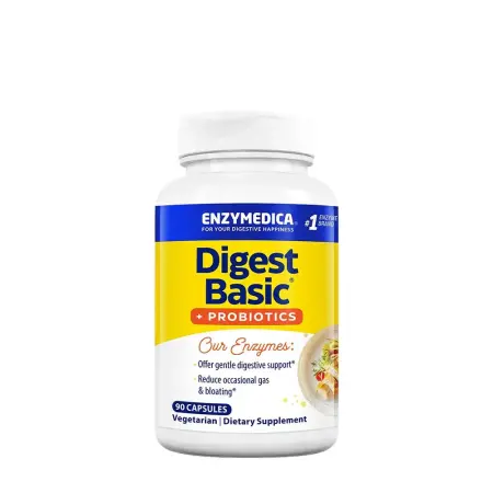 Enzymedica Digest Basic® + Probiotics (90 Capsules) - Enzymedica