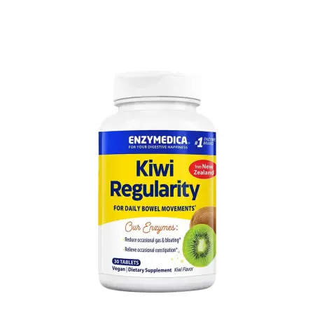 Enzymedica Kiwi Regularity (30 Tablets, Kiwi) - Enzymedica