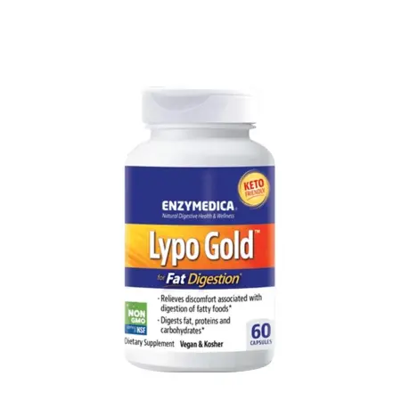 Enzymedica Lipo Gold - Fat Digestion Support (60 Capsule) - Enzymedica