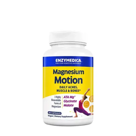 Enzymedica Magnesium Motion (120 Capsules) - Enzymedica