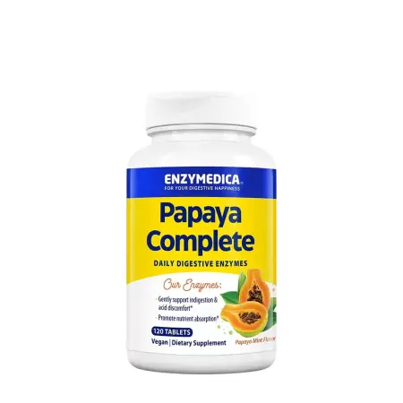 Enzymedica Papaya Complete (120 Tablets, Papaya mint) - Enzymedica
