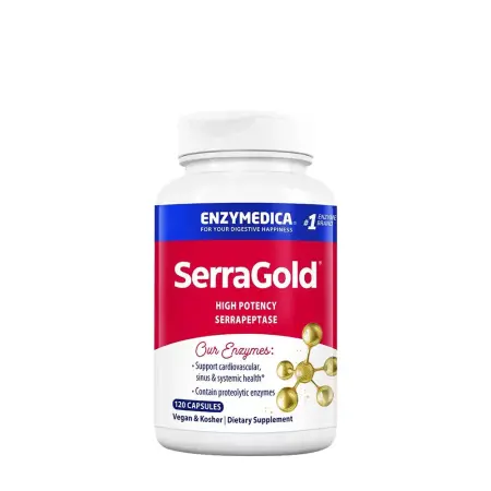 Enzymedica SerraGold® (120 Capsules) - Enzymedica