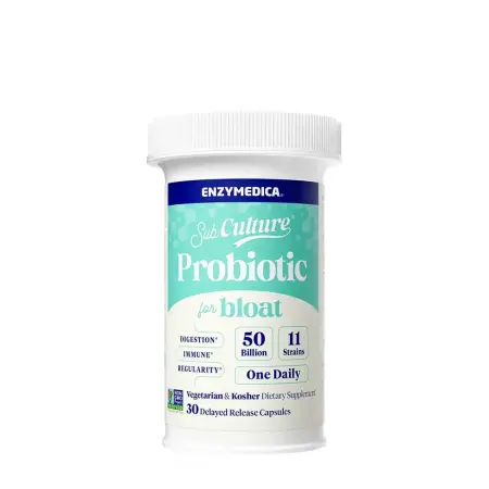 Enzymedica SubCulture™ Probiotic for Bloat (30 Capsules) - Enzymedica
