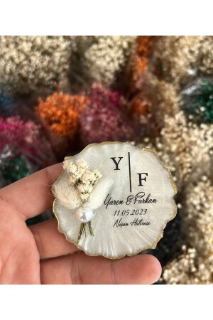 Epoxy Magnet 20 Pcs Promise - Engagement - Wedding - Henna - Wedding Gift - Quran Souvenir - Circumcision - Mevlüt - sy süsyağmuru