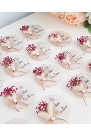 Epoxy Magnet 20 Pieces Promise - Engagement - Wedding - Henna - Wedding Gift - Quran Souvenir - Circumcision - Mevlüt - Sy Süsyağmuru