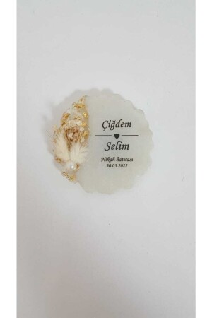 Epoxy Magnet 25 Pcs Promise Engagement Wedding Henna Wedding Gift Quran Souvenir Circumcision Mevlüt - Merkez Hediyelik