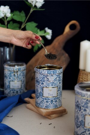 Er117-y2 Azulejos Tea Patterned Spice Shaker 1.1 Lt TYC00445024119 - Evle