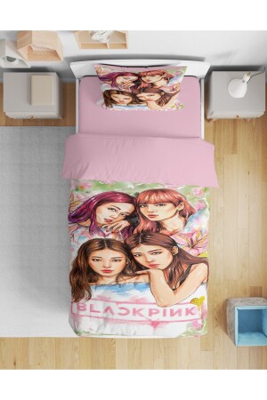 Erayshome Black Pink 3d Single Duvet Cover Set Without Sheets BlckPnk6Ç - Erays Home