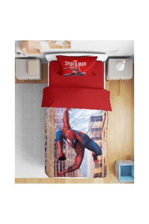 Erayshome Spiderman 3D-Einzelbettbezug-Set ohne Laken Spdrmn_NÇ - Erays Home