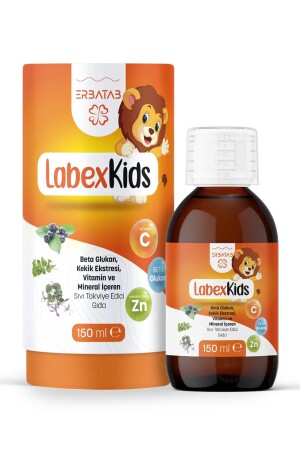 ERBATAB Labex Kids Children's Multivitamin Syrup 150 ml - shifaah