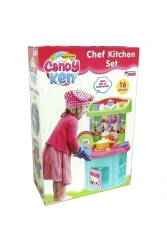 Erfa Grup - Candy Ken Şef Mutfak Seti SAFBVC16338 - DEDE