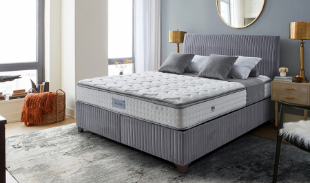 Ergoline Rapid Base + Headboard + Mattress - Cadde Yıldız